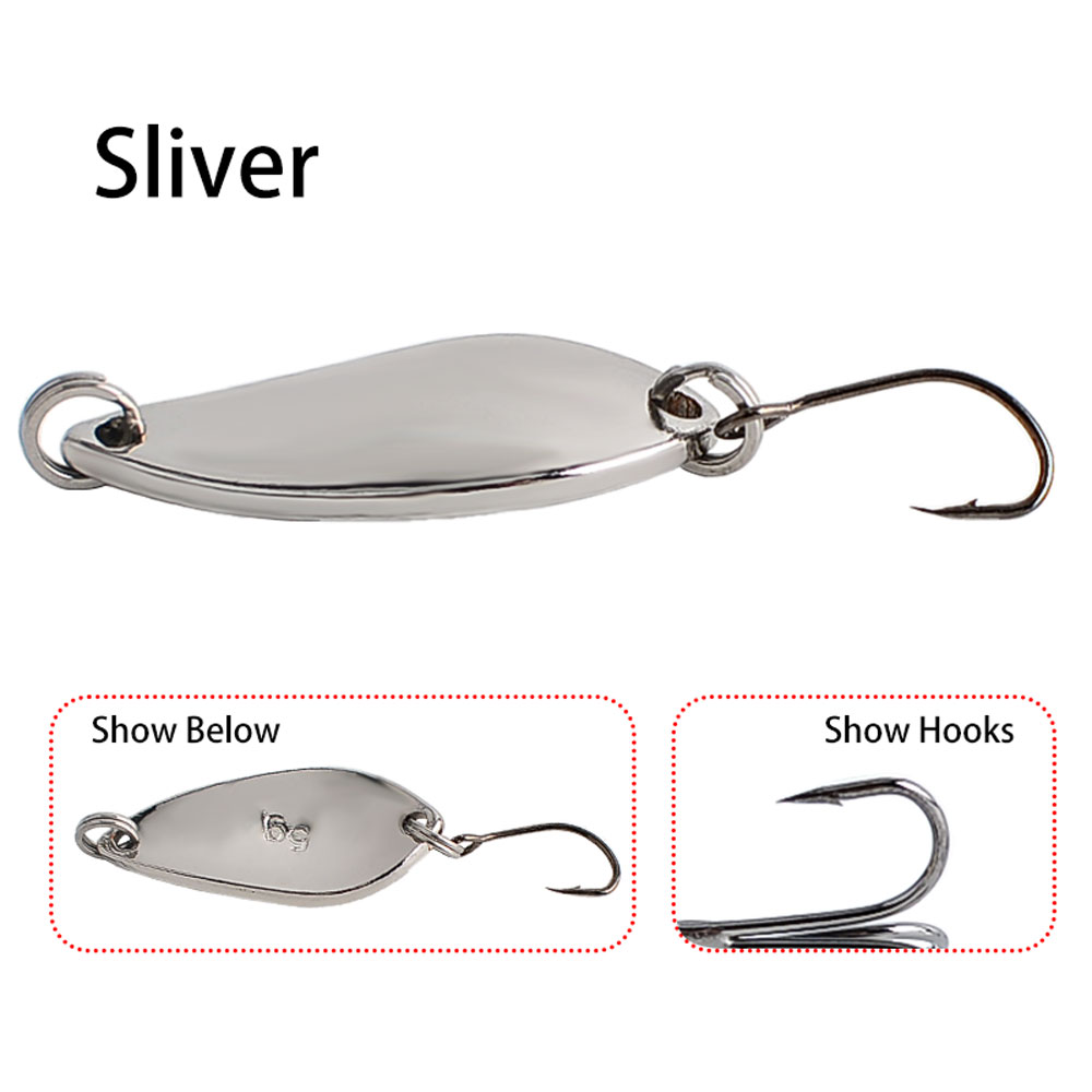 12pcs Metal Spoon Spinner Lure - Fishing Lure Crankbait review and price