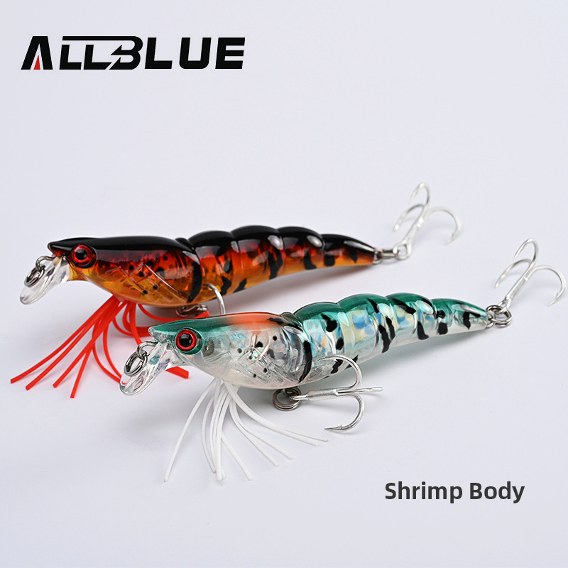 ALLBLUE 3D Flash Shrimp 70mm 7 - Fishing Lure Swimbait review and price