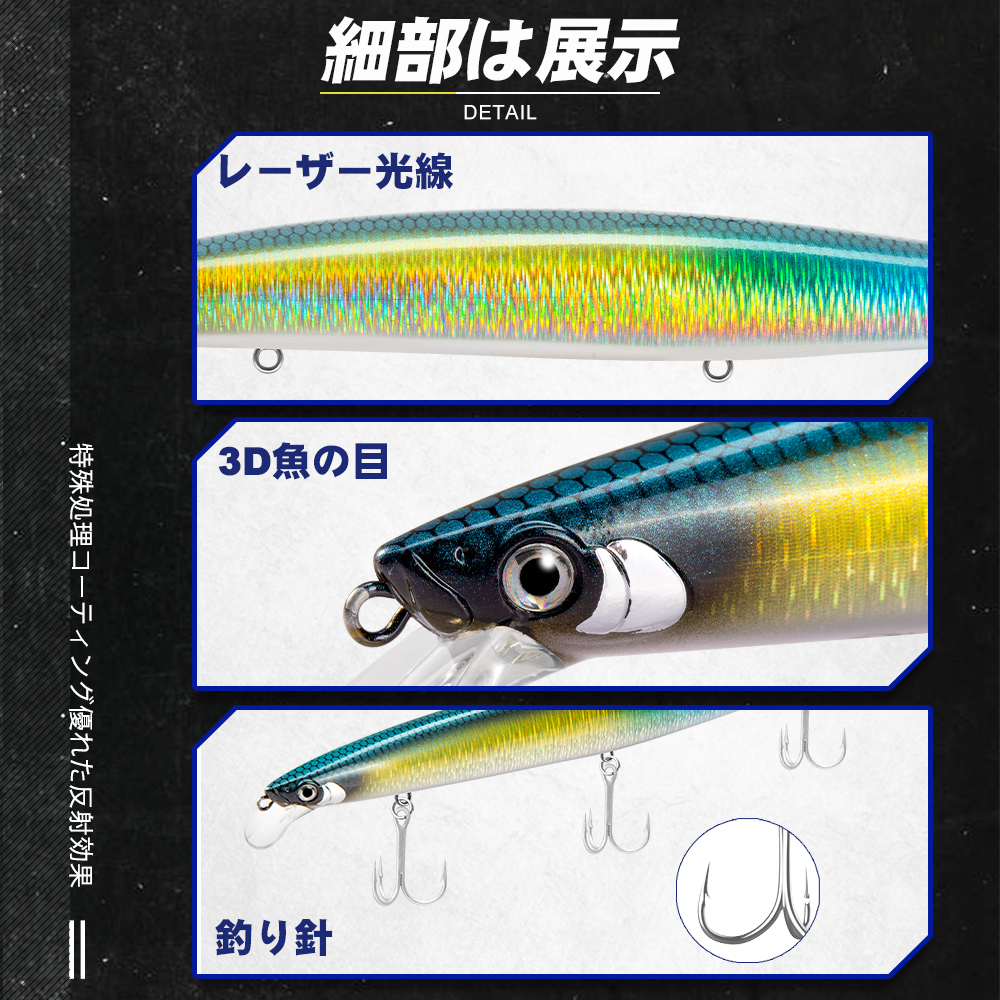 D1 Sea Fishing Lures 163mm 32g - Fishing Lure Buzzbait review and price