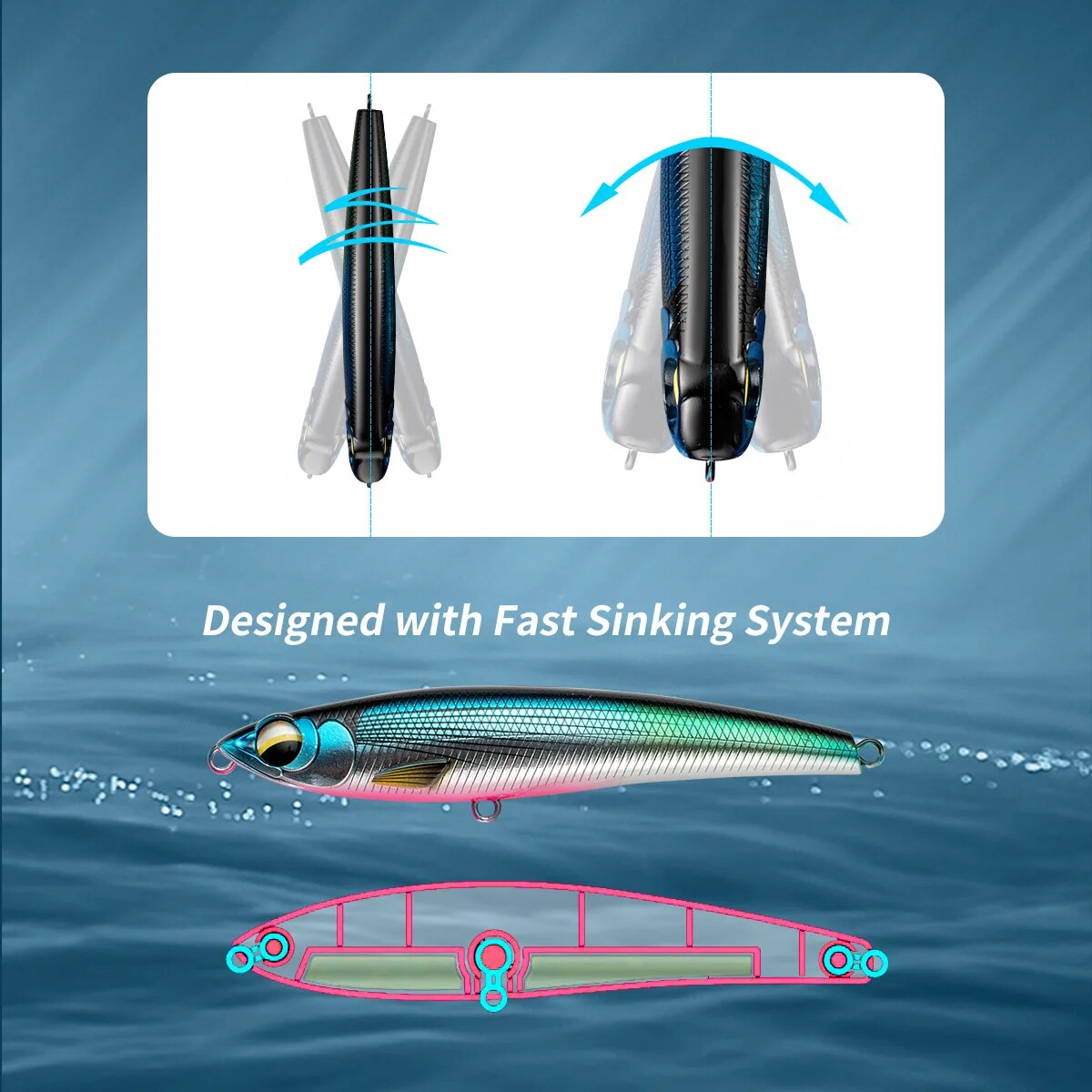 Sinking Pencil Fishing Lures 1 - Fishing Lure Buzzbait review and price