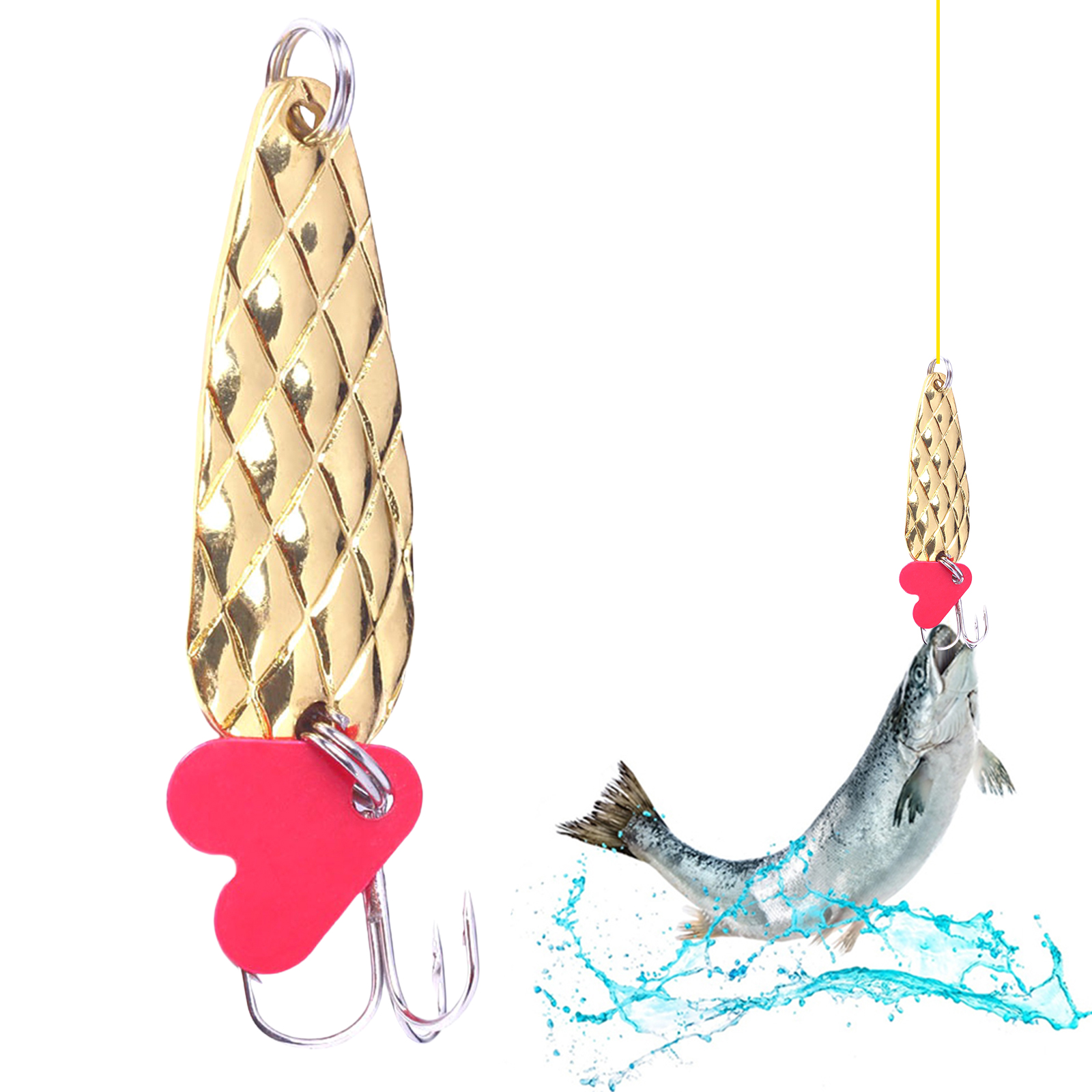 Metal Spoons Fishing Lures 9g  - Fishing Lure Spoon review and price
