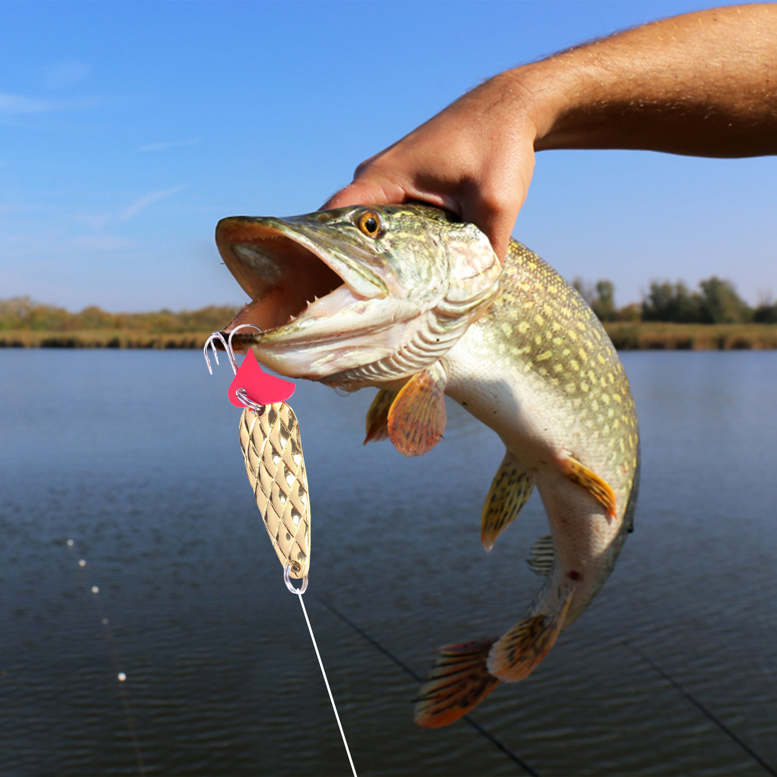 Metal Spoons Fishing Lures 9g  - Fishing Lure Spoon review and price