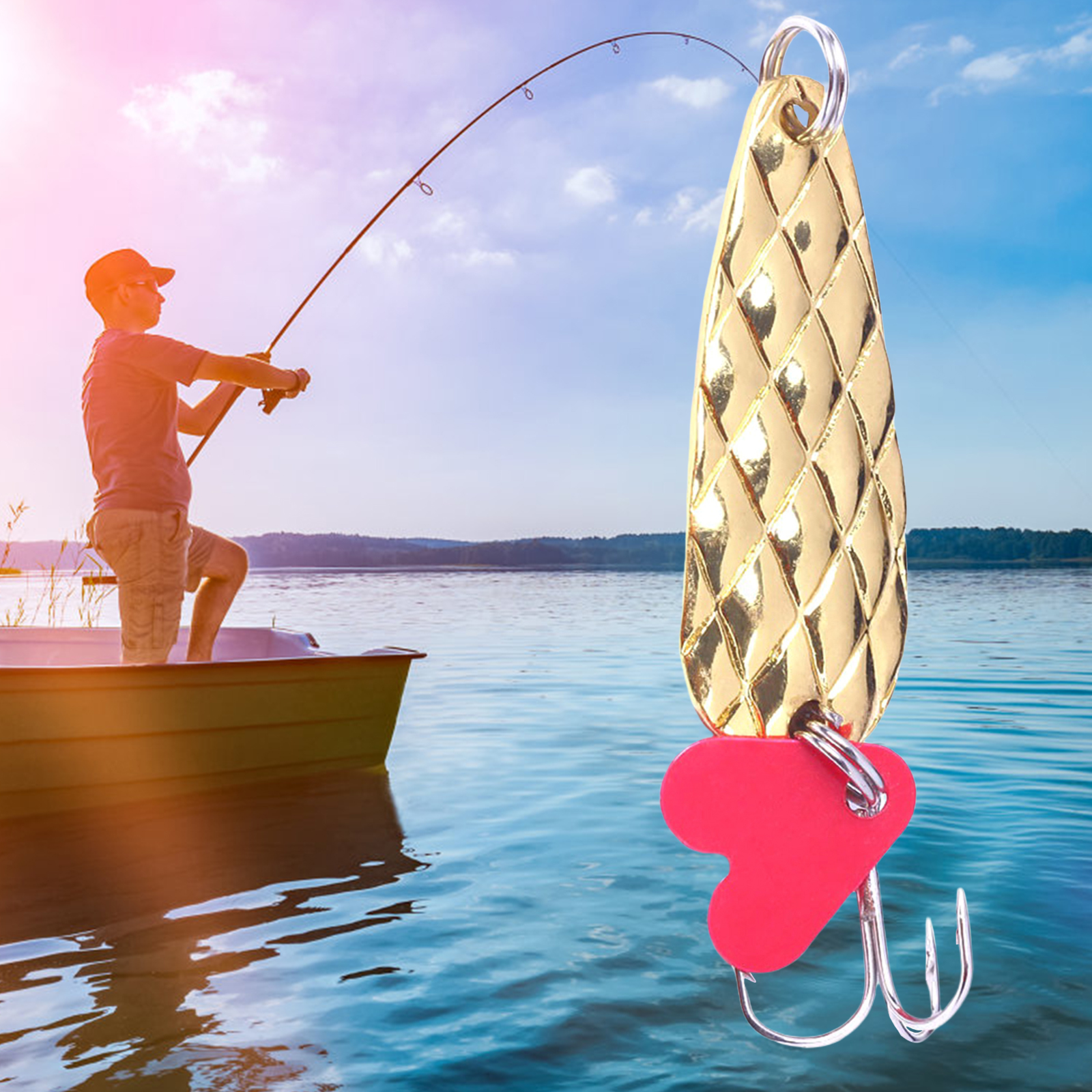 Metal Spoons Fishing Lures 9g  - Fishing Lure Spoon review and price