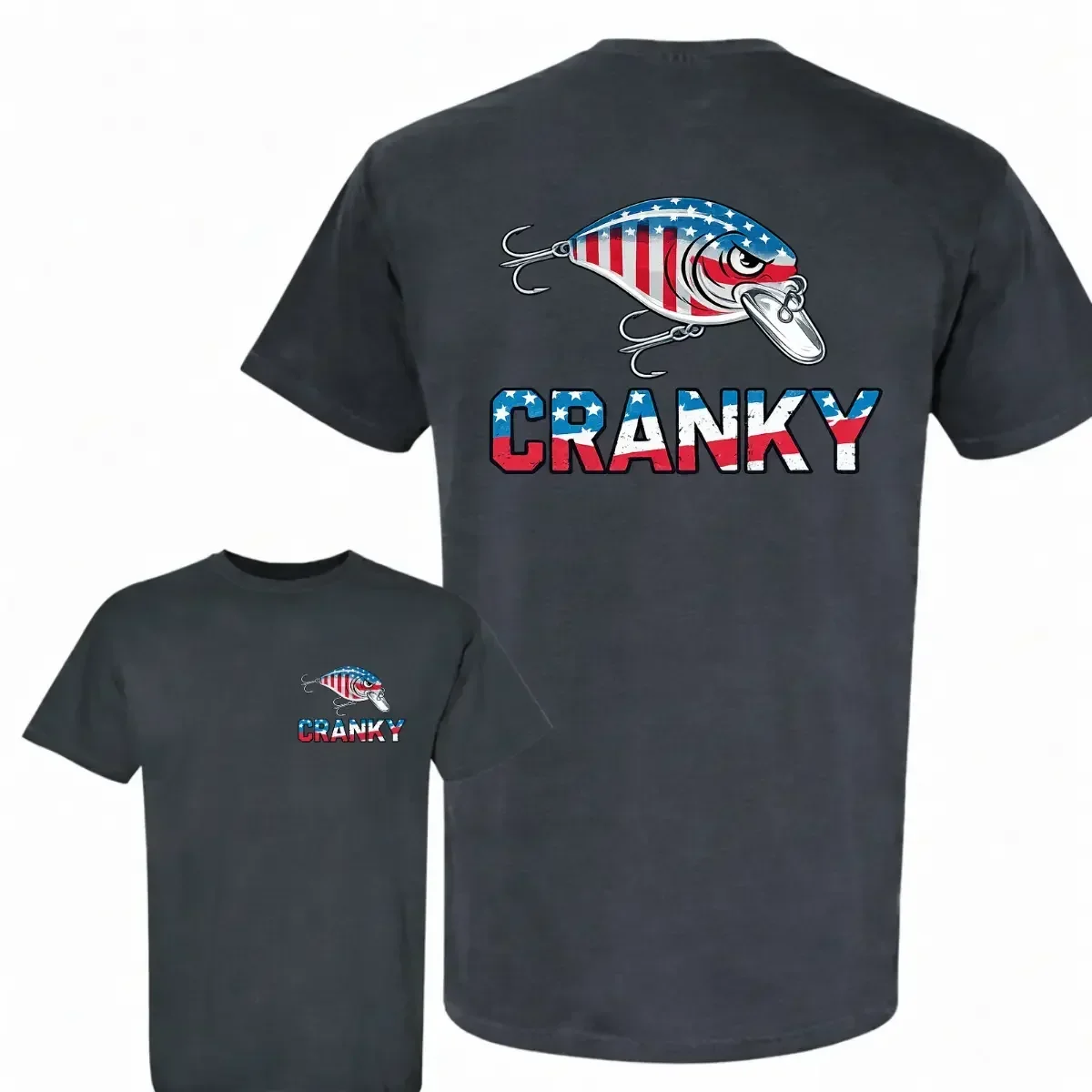 Camo Crankbait Fishing T-Shirt - Fishing Lure Crankbait review and price