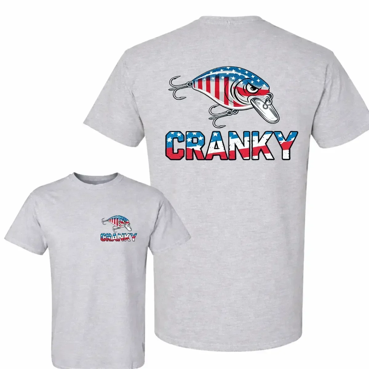 Camo Crankbait Fishing T-Shirt - Fishing Lure Crankbait review and price