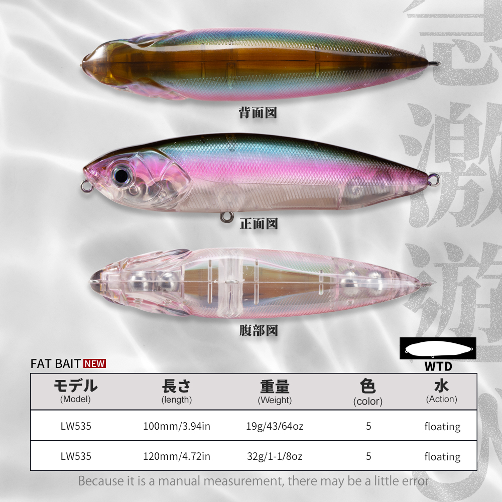 Hunthouse WTD Pencil Fishing L - Fishing Lure Topwater review and price