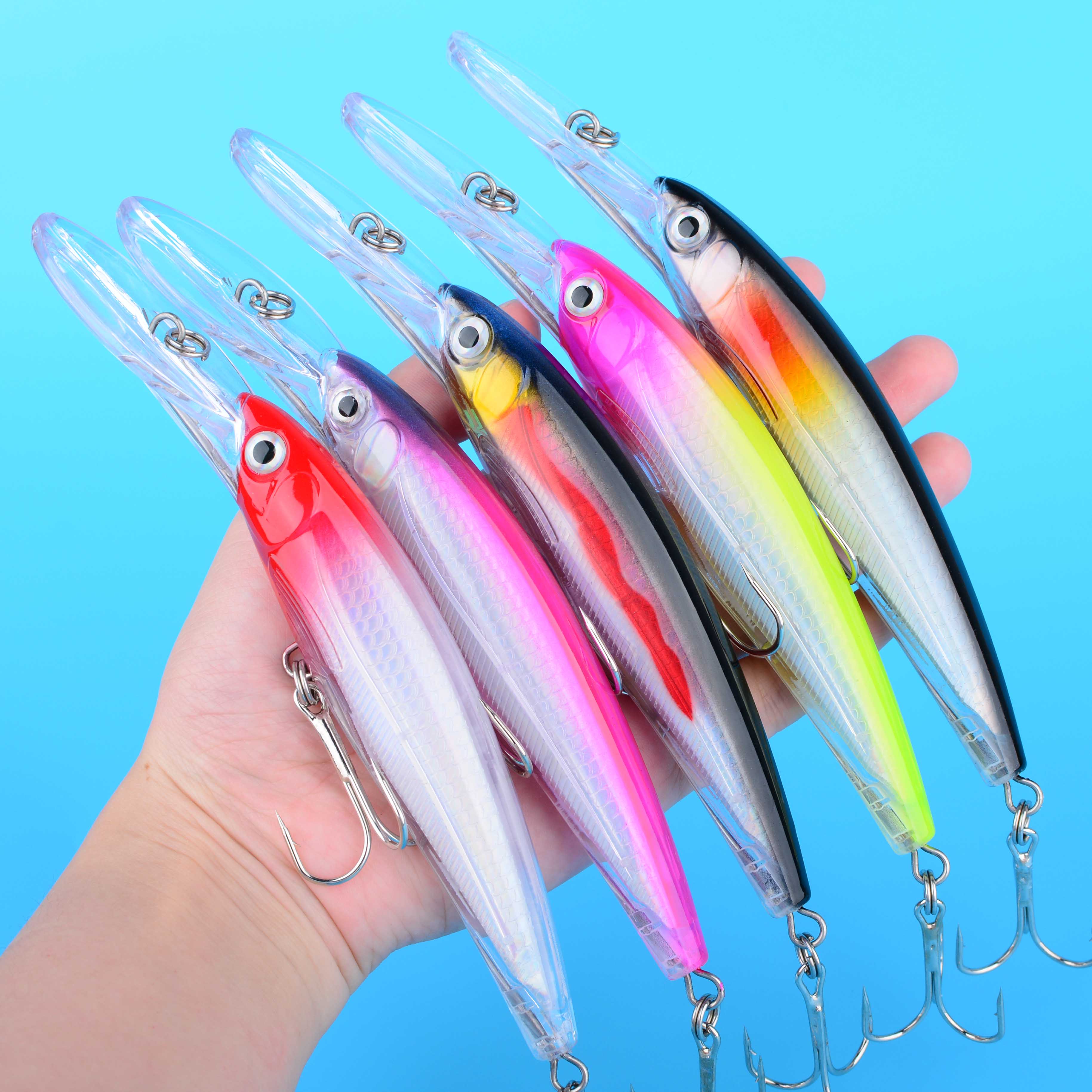 1pc 17cm 32g Deep Diving Large - Fishing Lure Crankbait review and price