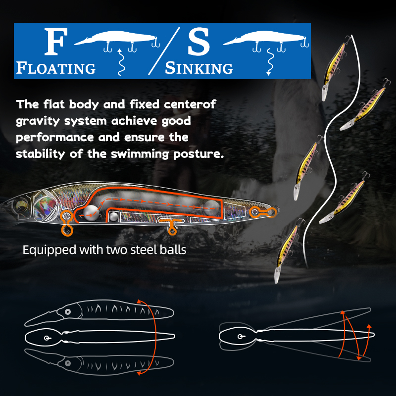 MEREDITH Minnow Wobbler Fishin - Fishing Lure Jerkbait review and price