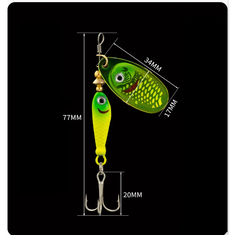 9.1g 7cm Sequins Iscas Artific - Fishing Lure Spinnerbait review and price