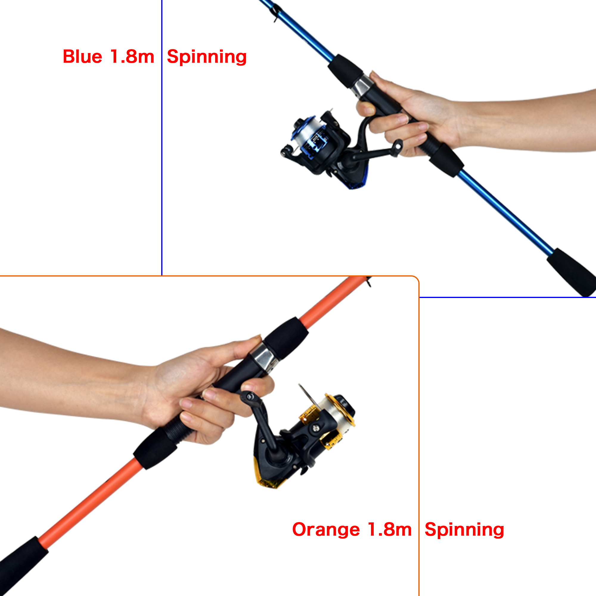BIUTIFU Spinning Fishing Rod S - Fishing Lure Spinnerbait review and price