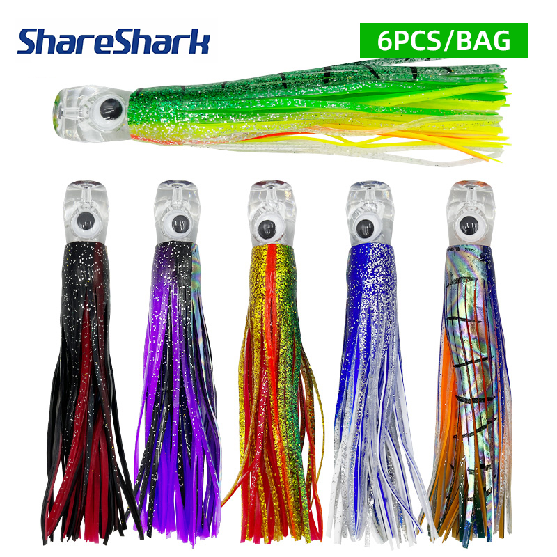 ShareShark 6pcs/bag 17/24cm Tr - Fishing Lure Buzzbait review and price