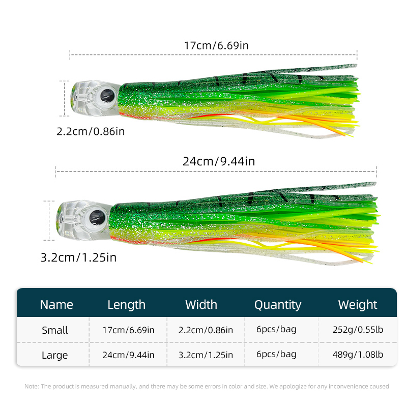 ShareShark 6pcs/bag 17/24cm Tr - Fishing Lure Buzzbait review and price